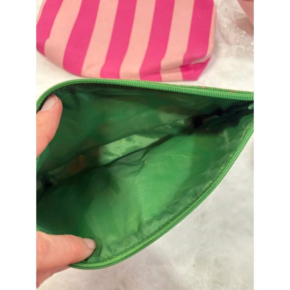 Makeup Bag Lot Estee Lauder Marimekko Clinique Laneige Laura Ashley Cosmetic 4pc